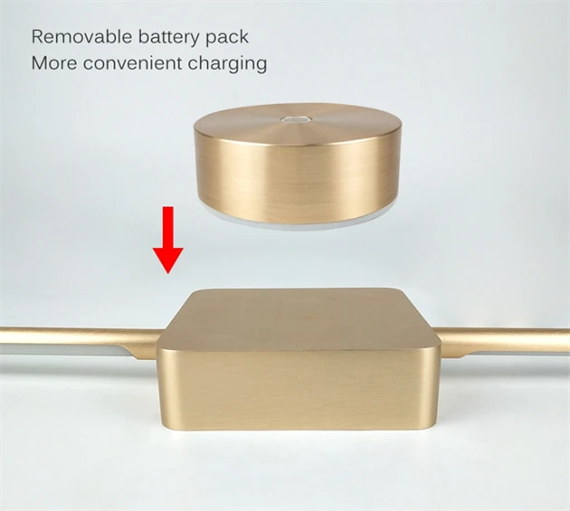 LED Wall Sconces With Rechargeable Battery
