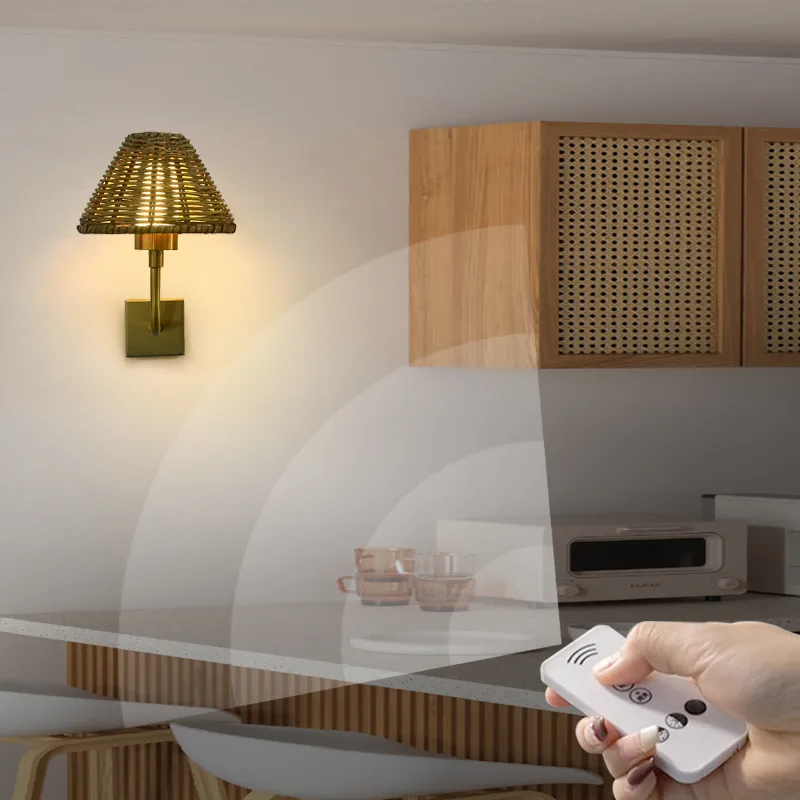 USB Battery Rechargeable Wireless Wall Lamp